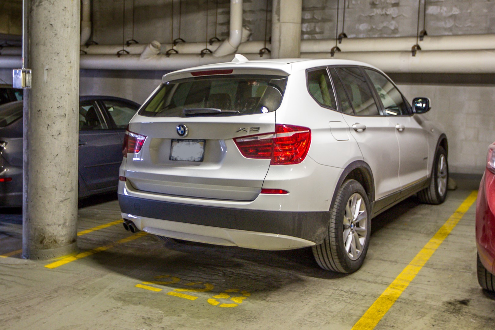 1720 Maple Avenue, Unit 407 Evanston, IL 60201 - Photo 13 of 16 a car parked in a garage