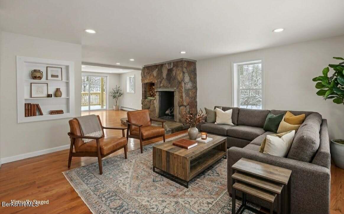 738 River Road Clarksburg, MA 01247 - Photo 10 of 48 Living Room Staged