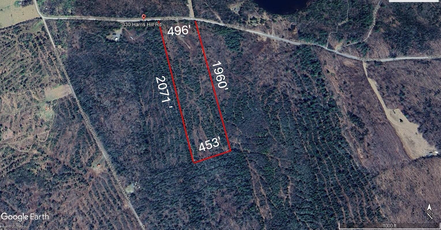 330 Harris Hill Road Weston, ME 04424 - Photo 2 of 14 Aerial II corrected