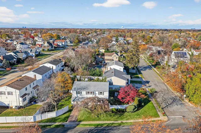 a view of city and ocean