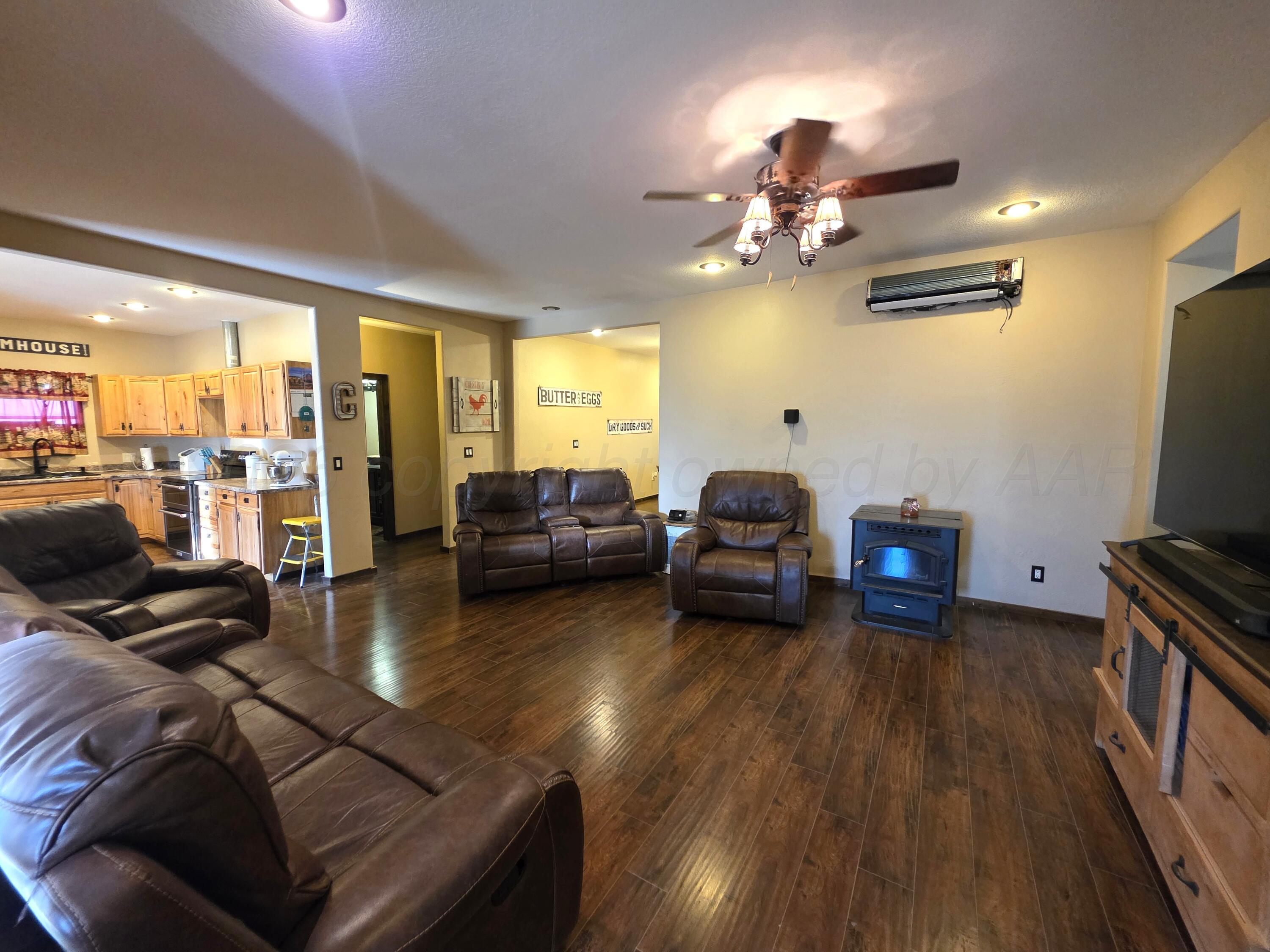 115 5th Street Mobeetie, TX 79061 - Photo 3 of 28 View from Entryway