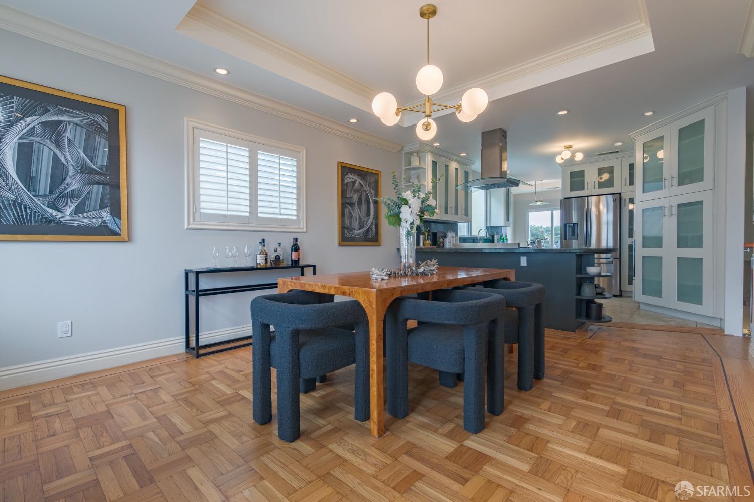 155 Upland Drive San Francisco, CA 94127 - Photo 6 of 43 a view of a dining room with furniture