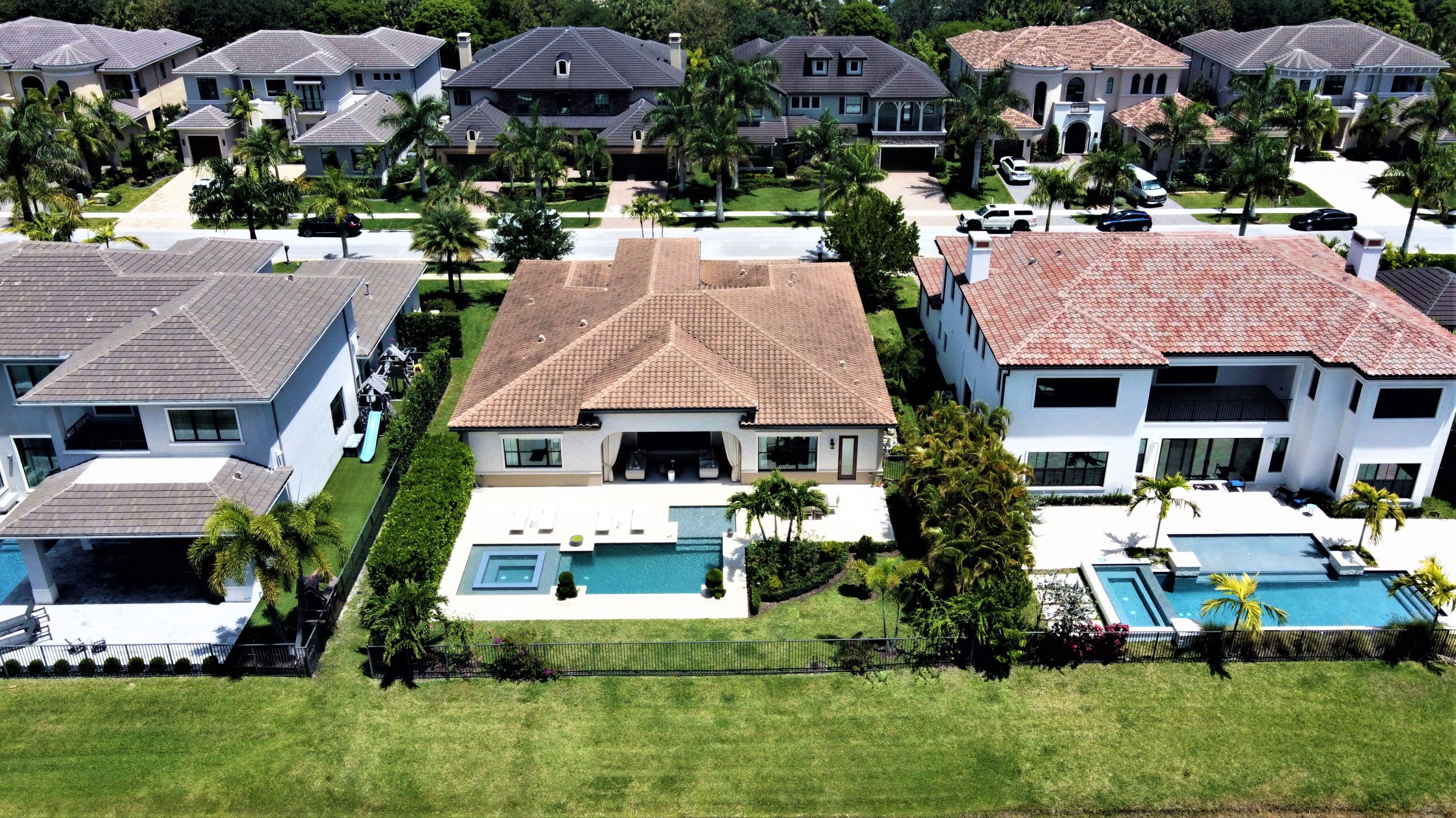 17583 Cadena Drive Boca Raton, FL 33496 - Photo 3 of 5 a aerial view of a house