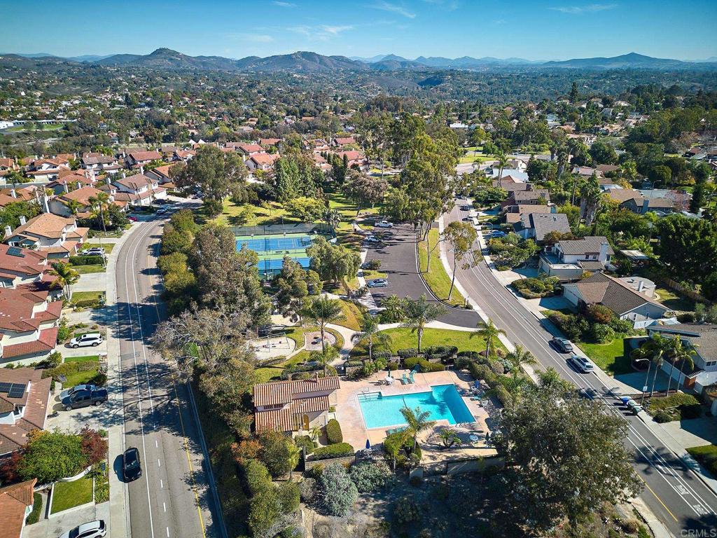2107 Meadowgreen Court Encinitas, CA 92024 - Photo 48 of 49 an aerial view of residential building and trees