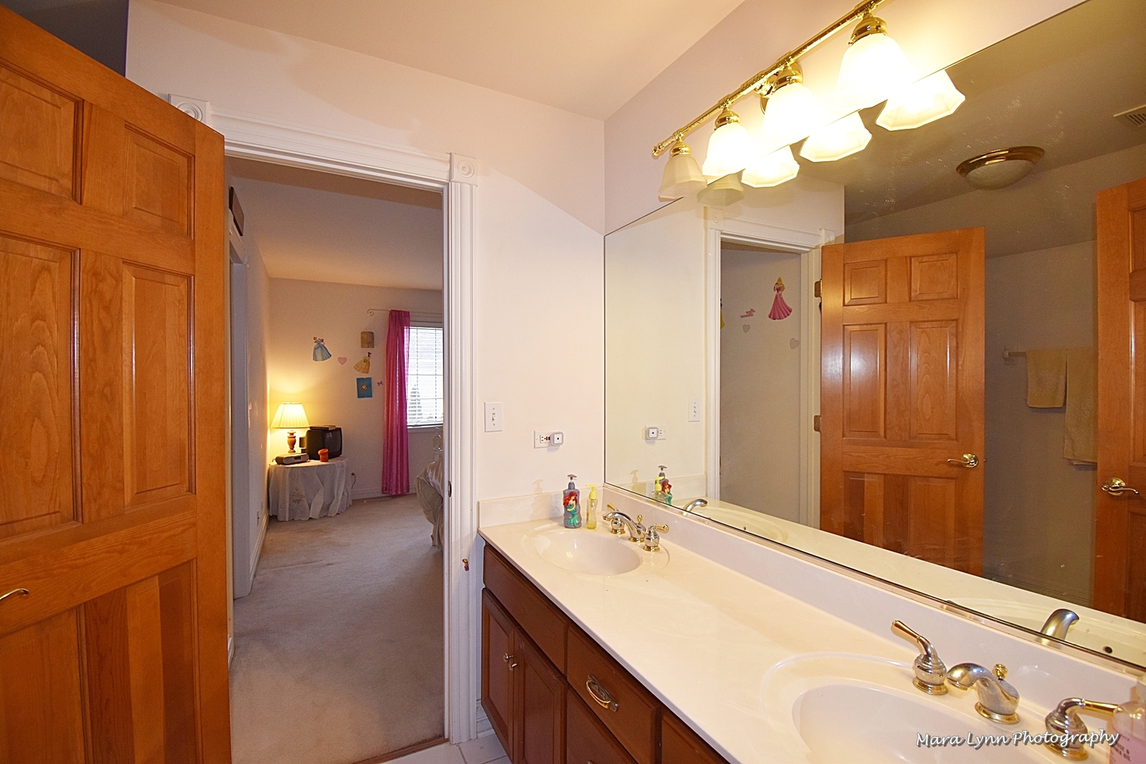 3N853 Walt Whitman Road Campton Hills, IL 60175 - Photo 29 of 48 a bathroom with a double vanity sink mirror and double