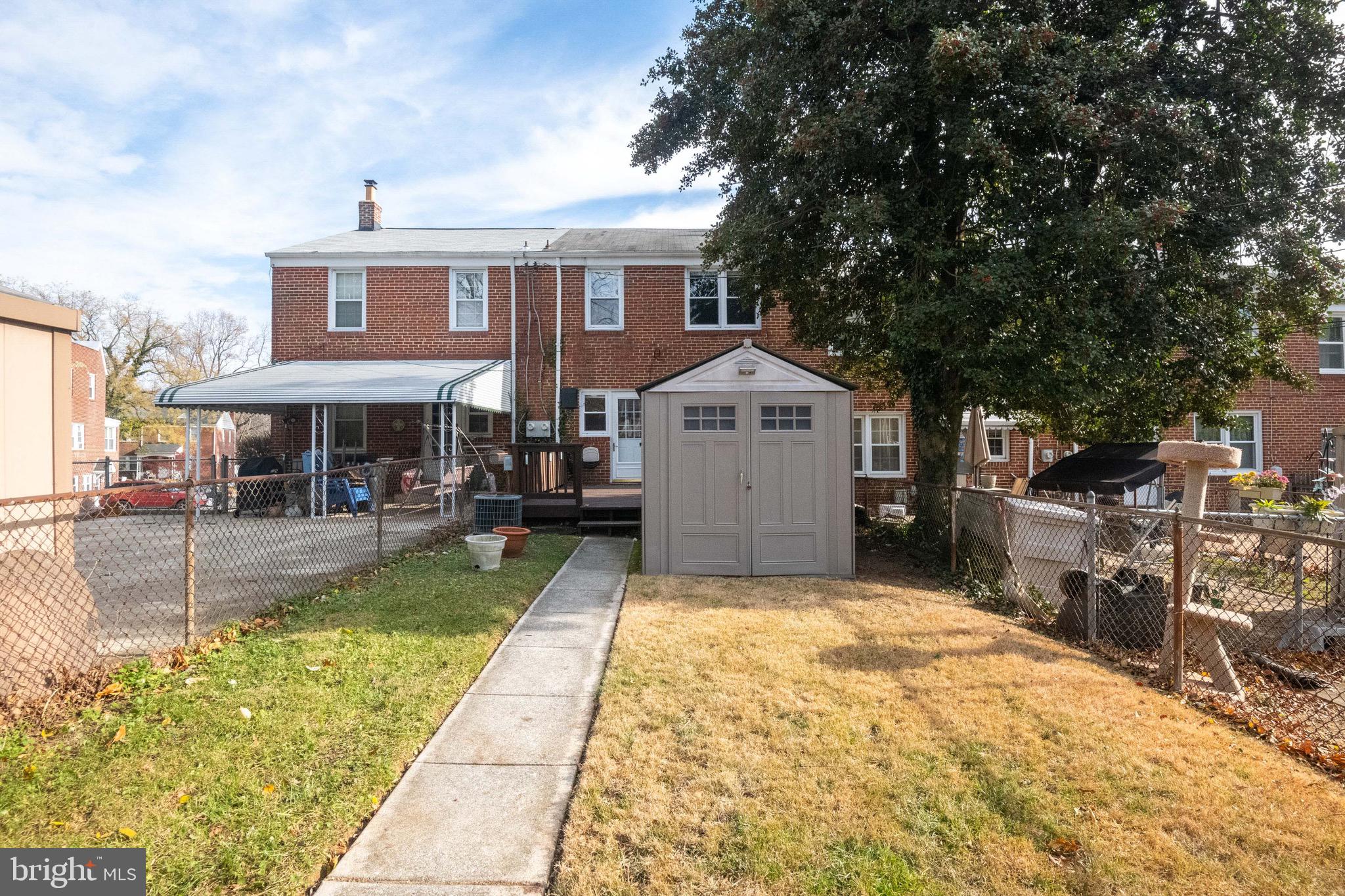 142 Cherrydell Road Catonsville, MD 21228 - Photo 31 of 31 Rear of Home
