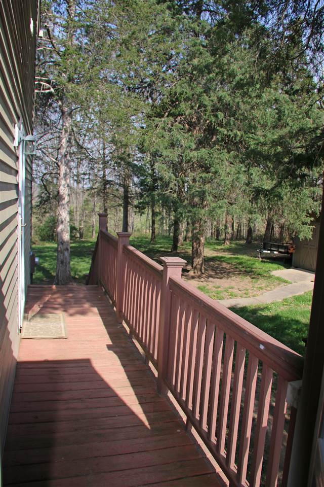 42 Eureka Mill Road Staunton, VA 24401 - Photo 23 of 29 a view of deck with wooden floor and fence