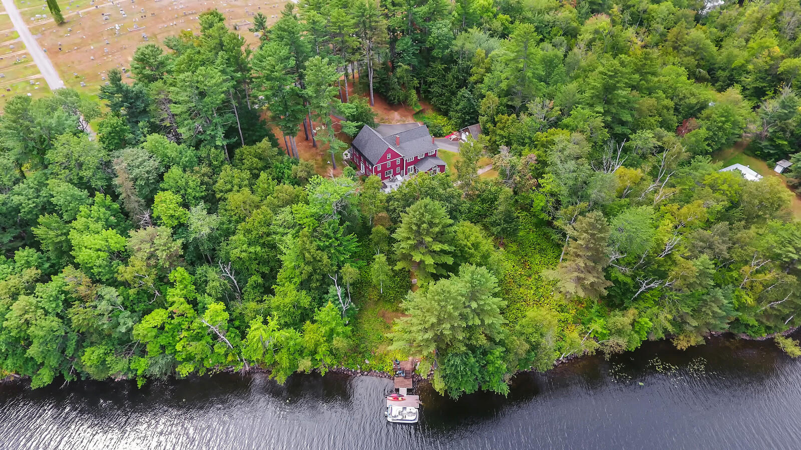 123 Lake Road Wilton, ME 04294 - Photo 4 of 36 Aerial