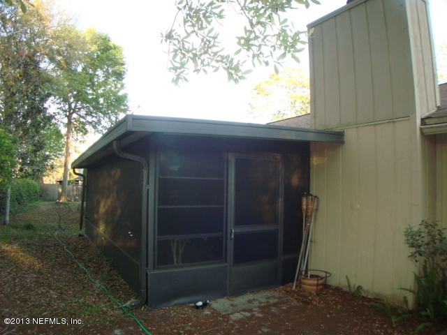 BACK OF PORCH