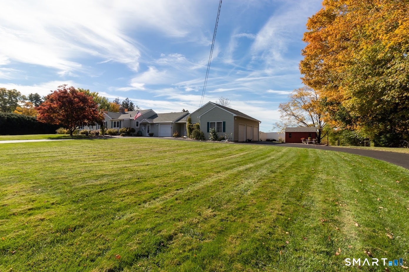 763 North Street Suffield, CT 06078 - Photo 5 of 40 a view of a house with a yard