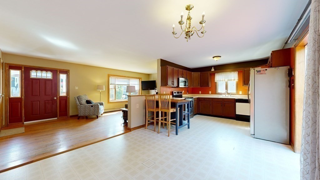 17 Mohave Road Worcester, MA 01606 - Photo 11 of 34 a view of a dining room with furniture window and outside view