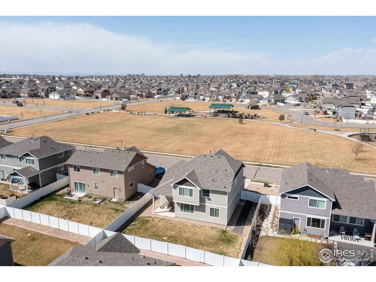 623 Gore Range Drive Severance, CO 80550 - Photo 32 of 36 a view of a city with ocean view