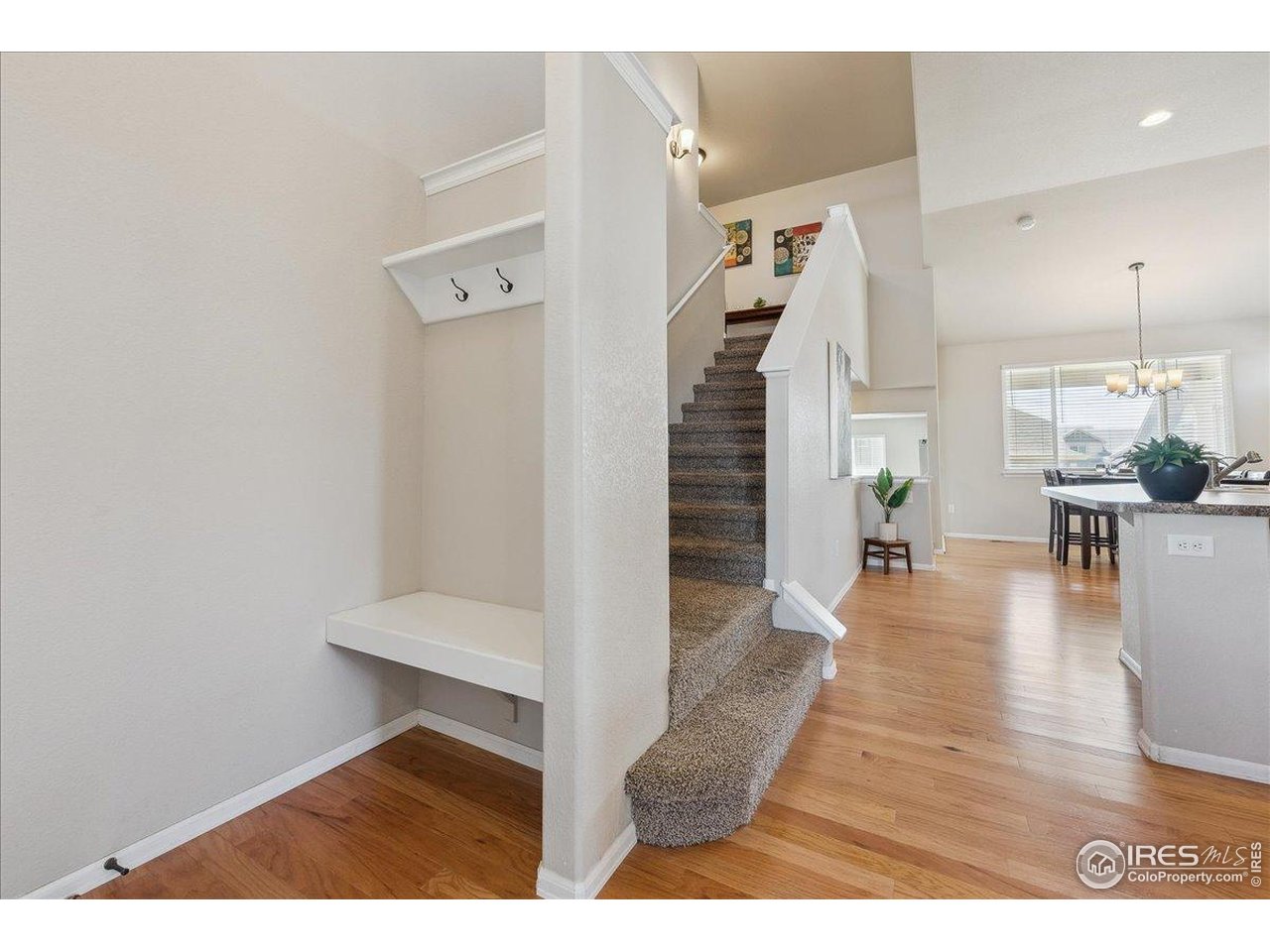 623 Gore Range Drive Severance, CO 80550 - Photo 9 of 36 a view interior of house and wooden floor