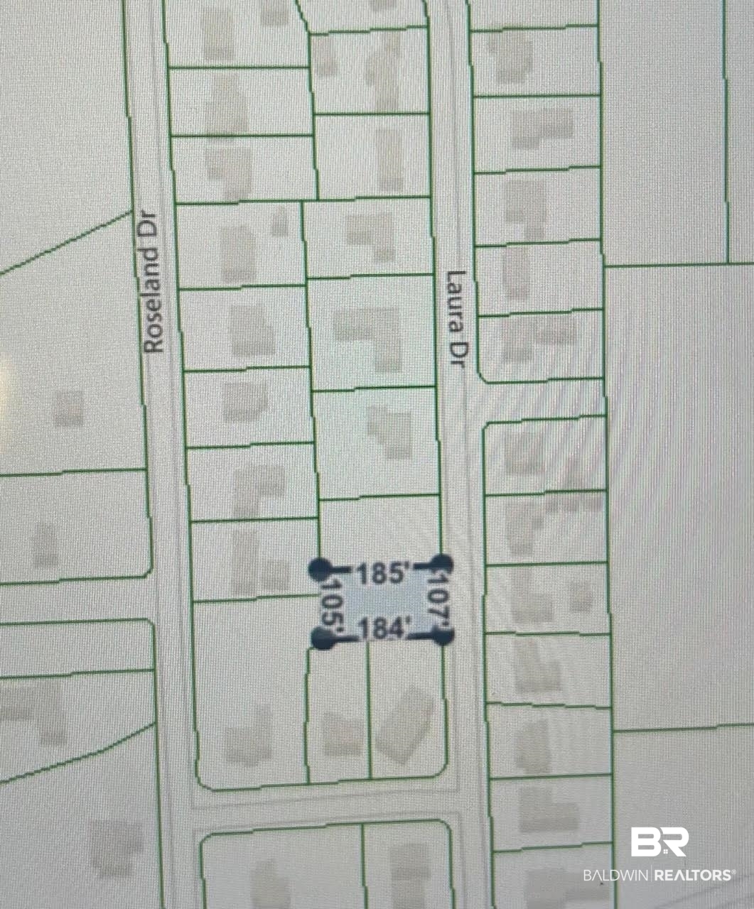 0 Laura Drive Semmes, AL 36575 - Photo 8 of 8 Plat Map