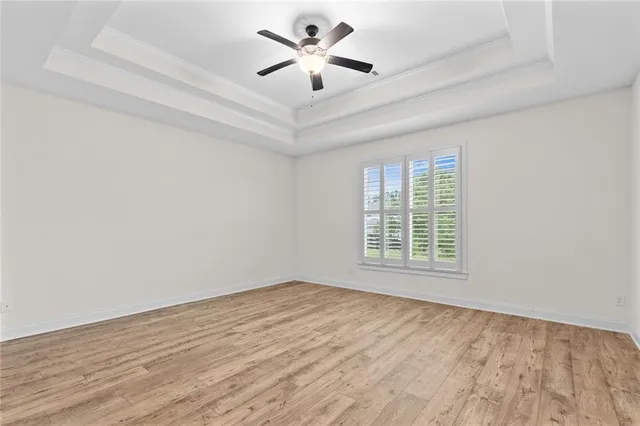 wooden floor in an empty room