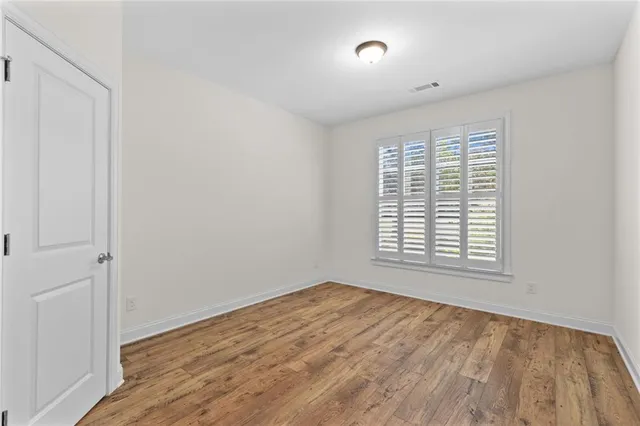 a view of empty room