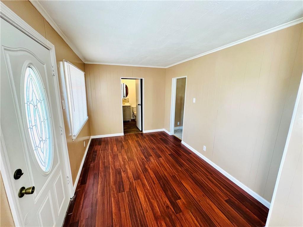 1032 Main Street Republic, PA 15475 - Photo 10 of 39 a view of a hallway with wooden floor and staircase