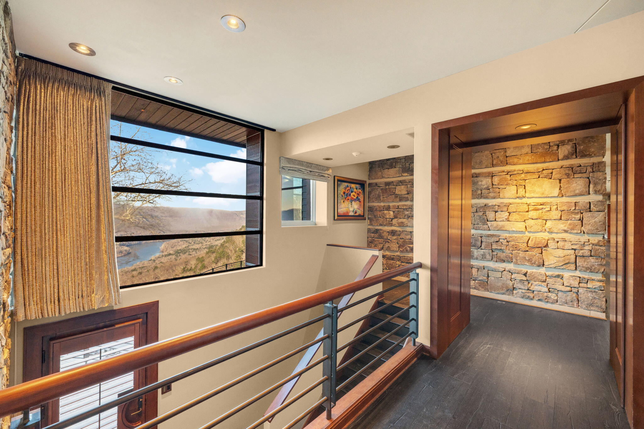 1000 Skillet Gap Road Chattanooga, TN 37419 - Photo 70 of 104 Stairs to Terrace Level