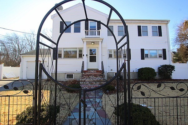 111 Silver Brook Road Milton, MA 02186 - Photo 3 of 28 a view of house with a iron gate