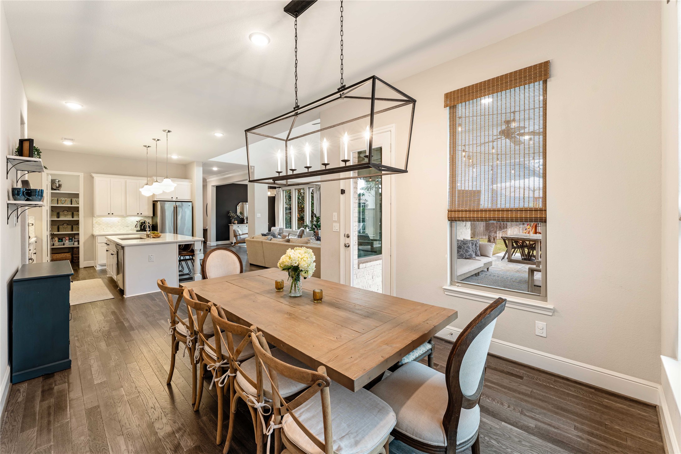 155 Rockwell Park Spring, TX 77389 - Photo 15 of 41 An open-concept breakfast area connects to the bright kitchen and thoughtfully designed living areas.