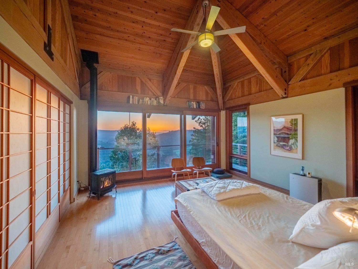 10951 Big Meadow Road Philo, CA 95466 - Photo 13 of 46 It’s not just a bedroom—it’s a sanctuary of rest, silence, and golden light.