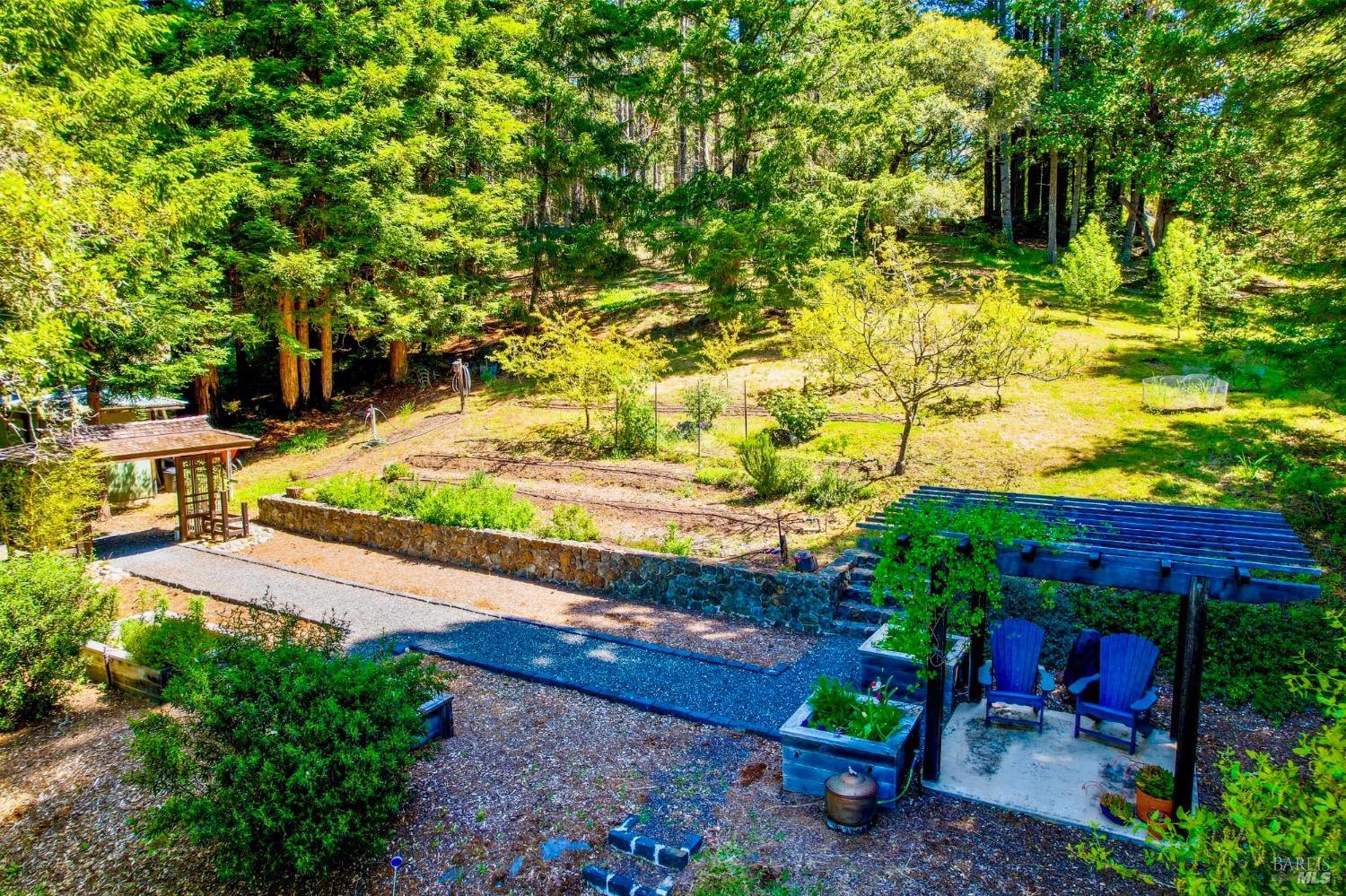 10951 Big Meadow Road Philo, CA 95466 - Photo 33 of 46 And for tending to your culinary needs, an organic, year-round vegetable garden awaits.