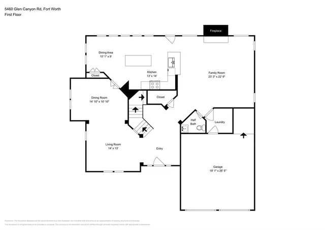 a picture of a floor plan