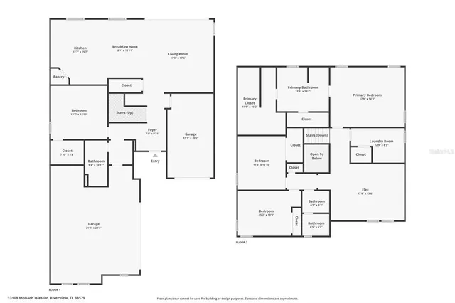$599,900 | 13108 Monach Isles Drive, Riverview, FL 33579