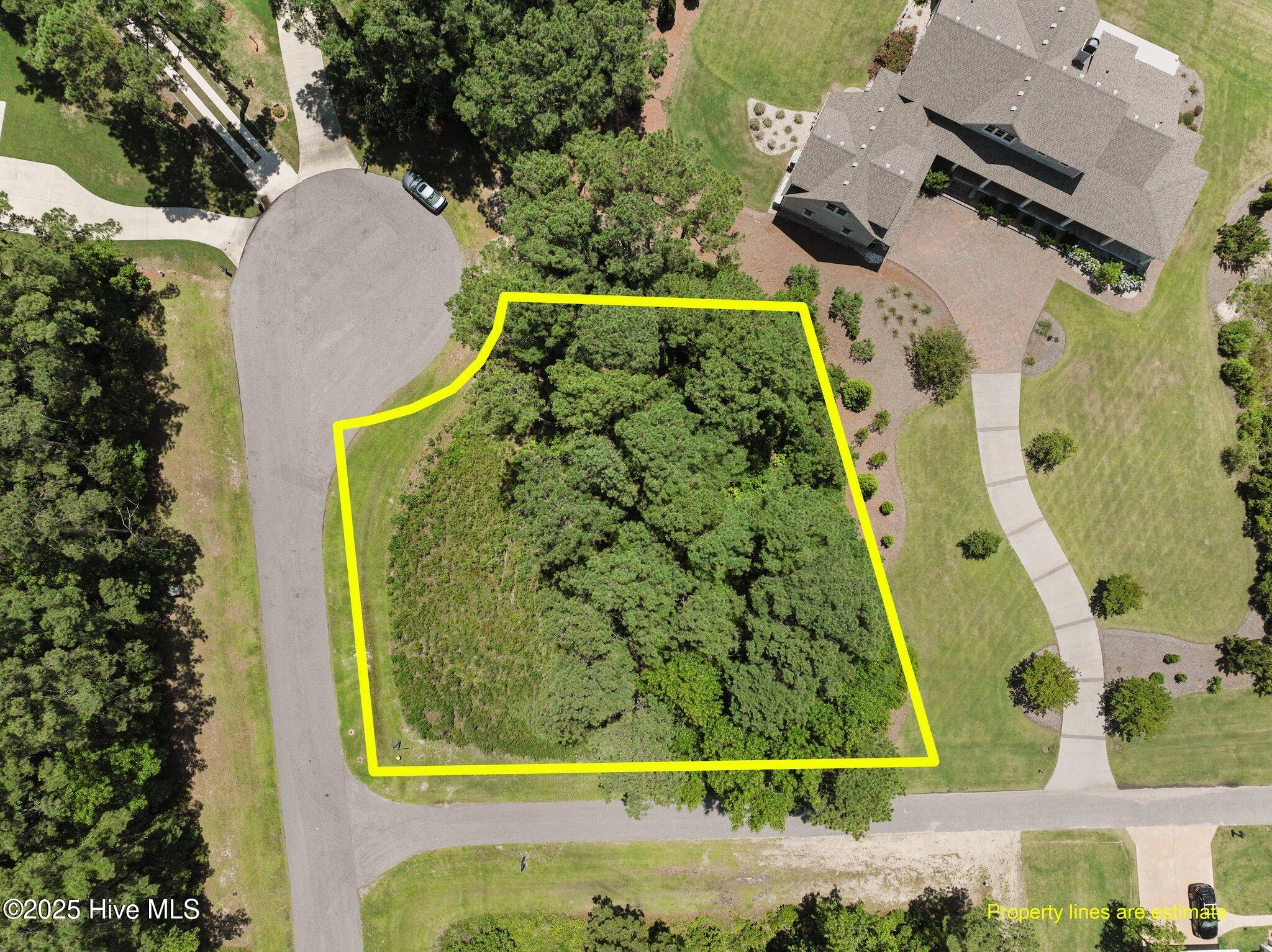 101 Captain's Way Powells Point, NC 27966 - Photo 12 of 12 Approximate Lot Lines