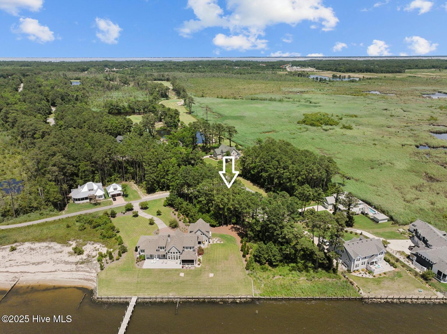 101 Captain's Way Powells Point, NC 27966 - Photo 6 of 12 Drone Shot 6