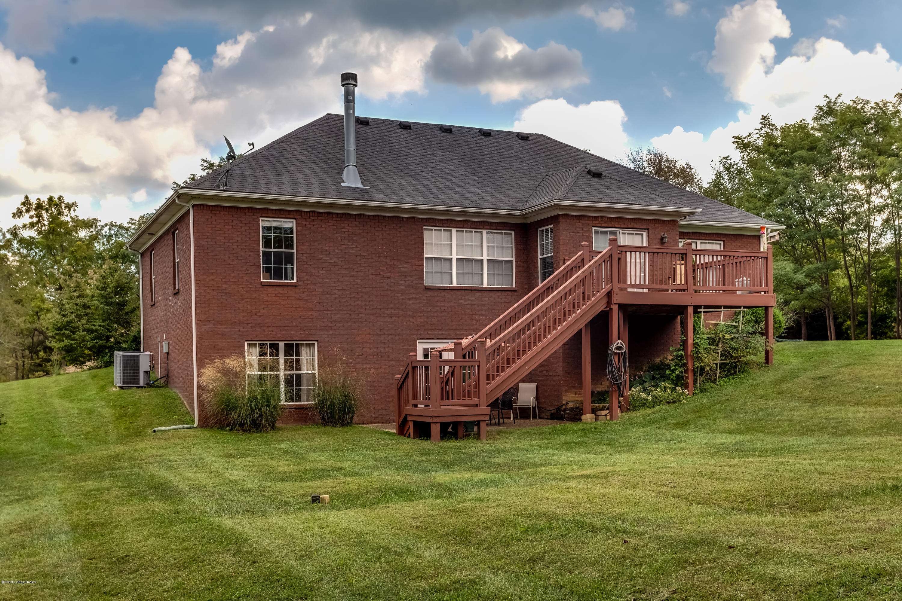 103 Silverview Road Smithfield, KY 40068 - Photo 3 of 64 walkout with large deck and stairs to lower patio