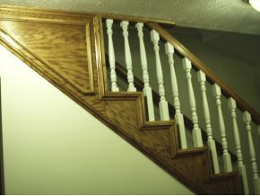 10397 Rumley Branch Road Pound, VA 24279 - Photo 21 of 24 Attention to detail stairway