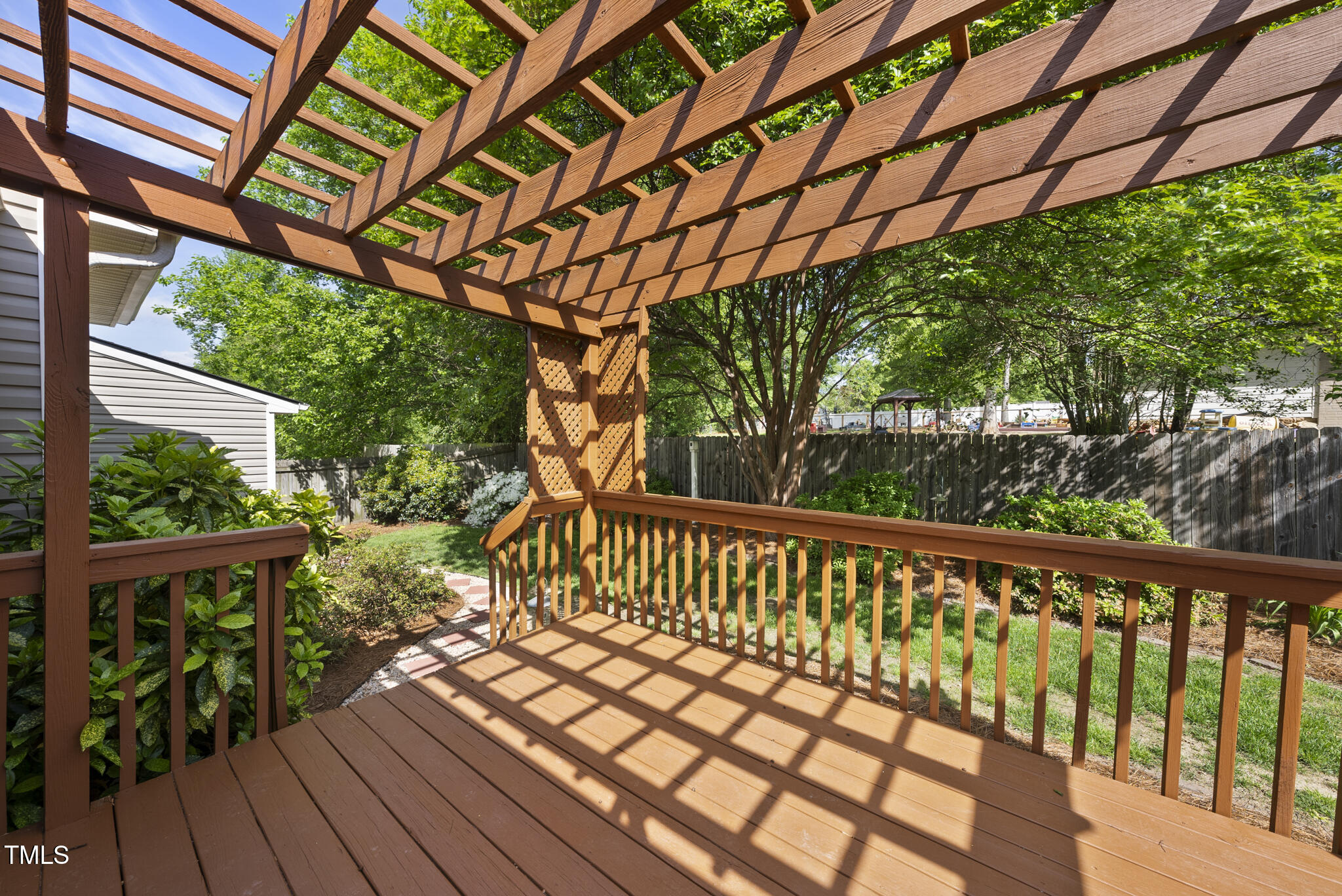 3519 Streams Of Fields Drive Raleigh, NC 27604 - Photo 15 of 20 a view of deck with wooden floor and outdoor space