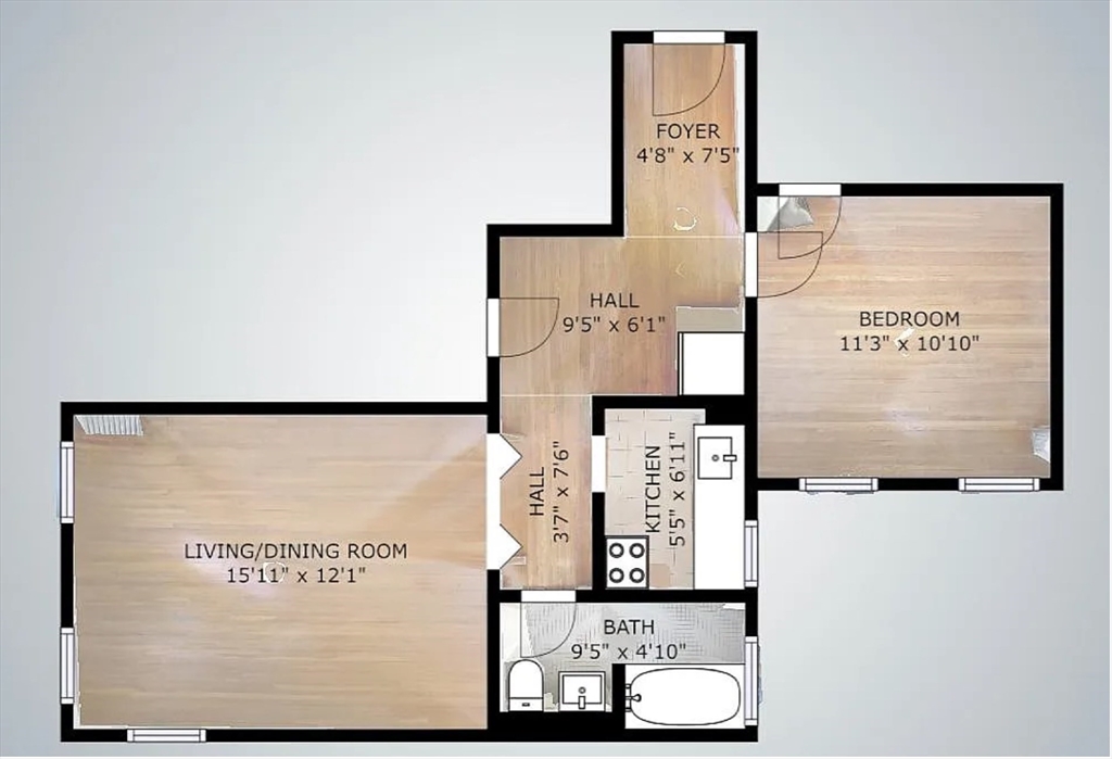 11 Tetlow Street, Unit 41 Boston, MA 02115 - Photo 6 of 11