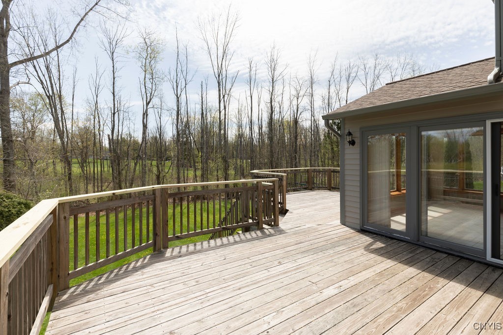 3293 Greenleafe Drive Lysander, NY 13135 - Photo 18 of 40 Deck off the family room