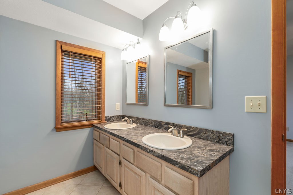 3293 Greenleafe Drive Lysander, NY 13135 - Photo 25 of 40 Double vanity in primary bath