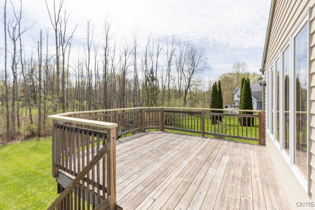 3293 Greenleafe Drive Lysander, NY 13135 - Photo 9 of 40 Multiple decks are perfect for outdoor enjoyment