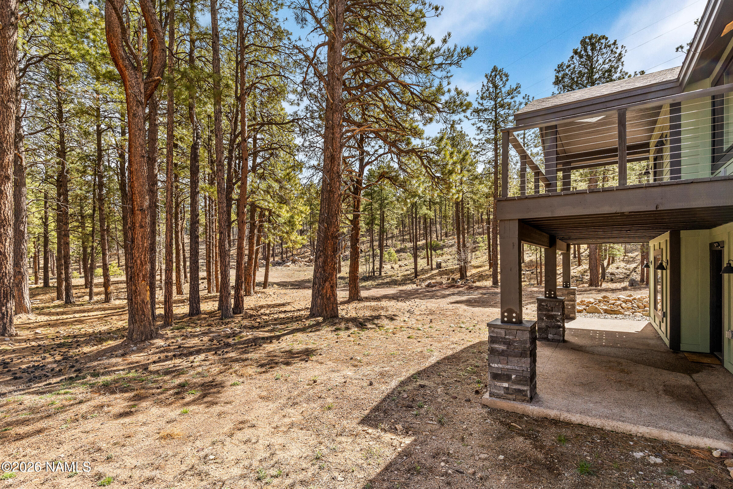 1113 Redwall Way Williams, AZ 86046 - Photo 44 of 53 a backyard of a house with barbeque oven