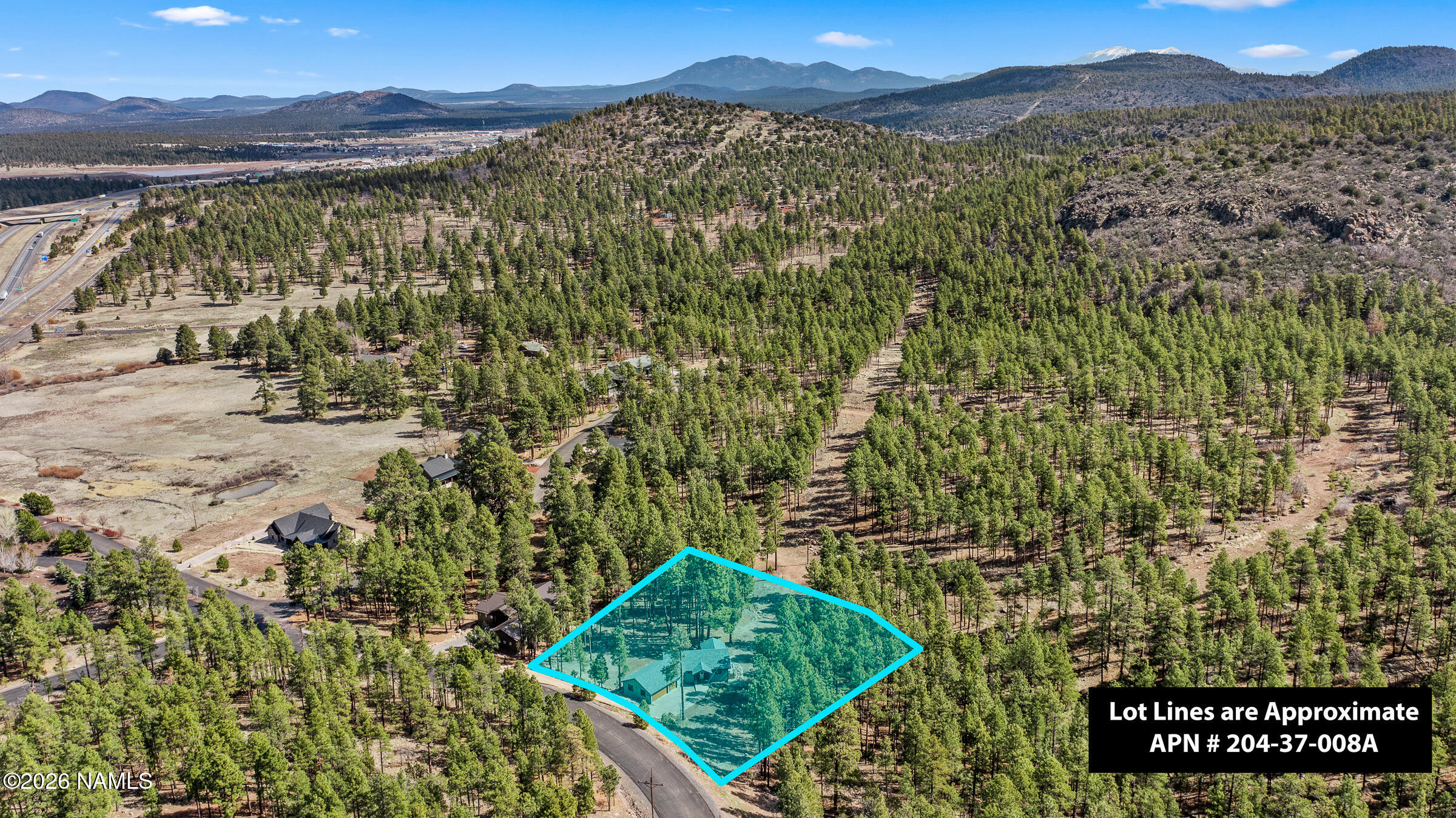 1113 Redwall Way Williams, AZ 86046 - Photo 51 of 53 a view of a forest with a mountain