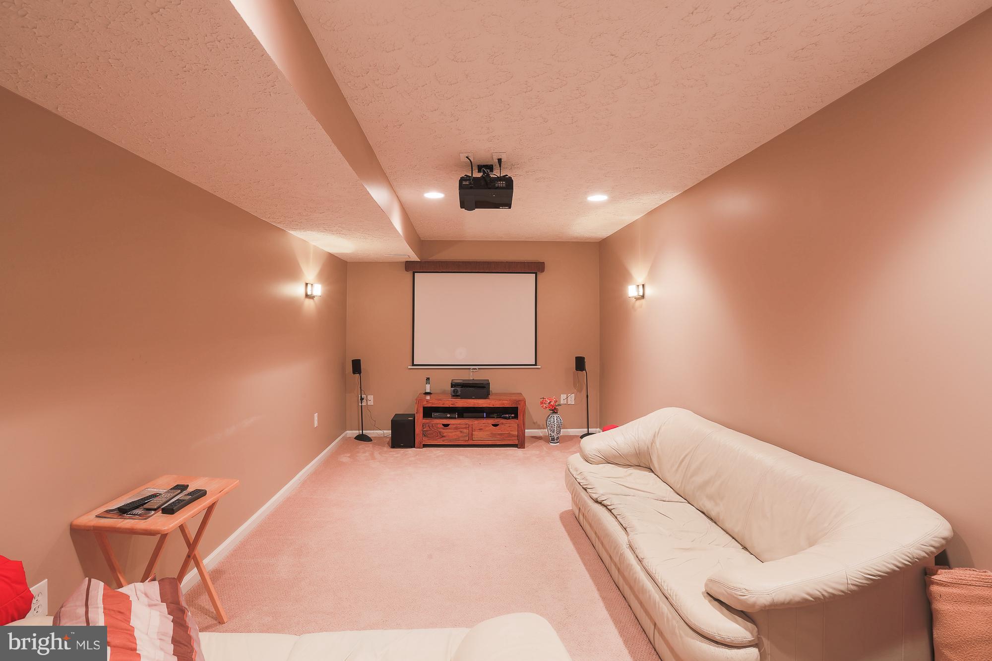 113 Spry Island Road Joppa, MD 21085 - Photo 17 of 28 Theater Room Includes Screen And Projector
