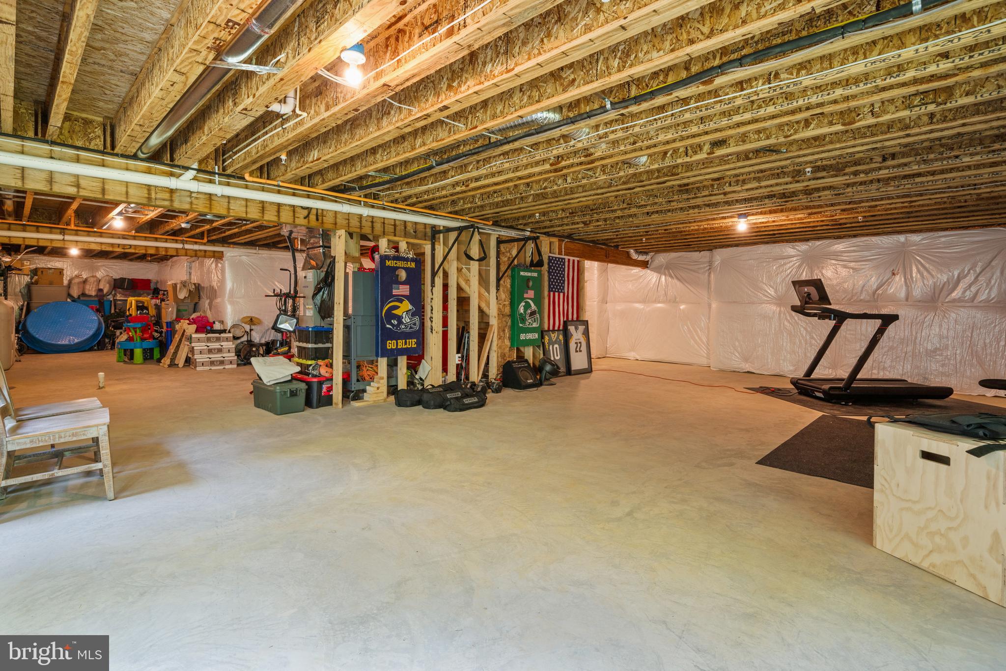 6360 Hollow Way Huntingtown, MD 20639 - Photo 44 of 61 Unfinished Lower Level