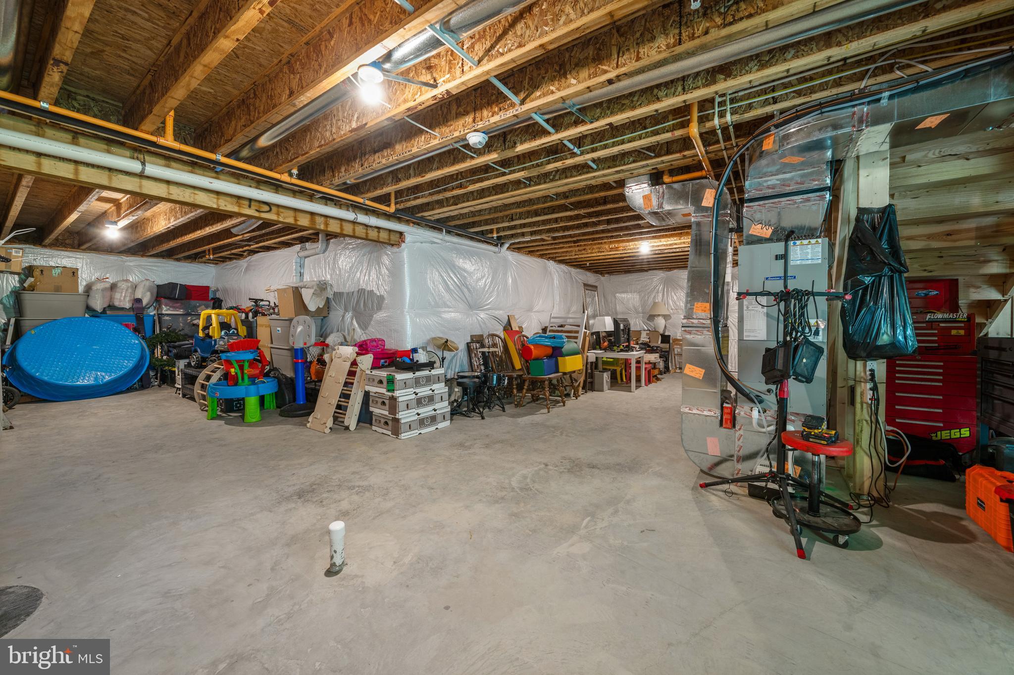 6360 Hollow Way Huntingtown, MD 20639 - Photo 45 of 61 Unfinished Lower Level