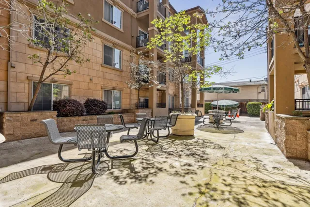 a view of outdoor space yard and swimming pool