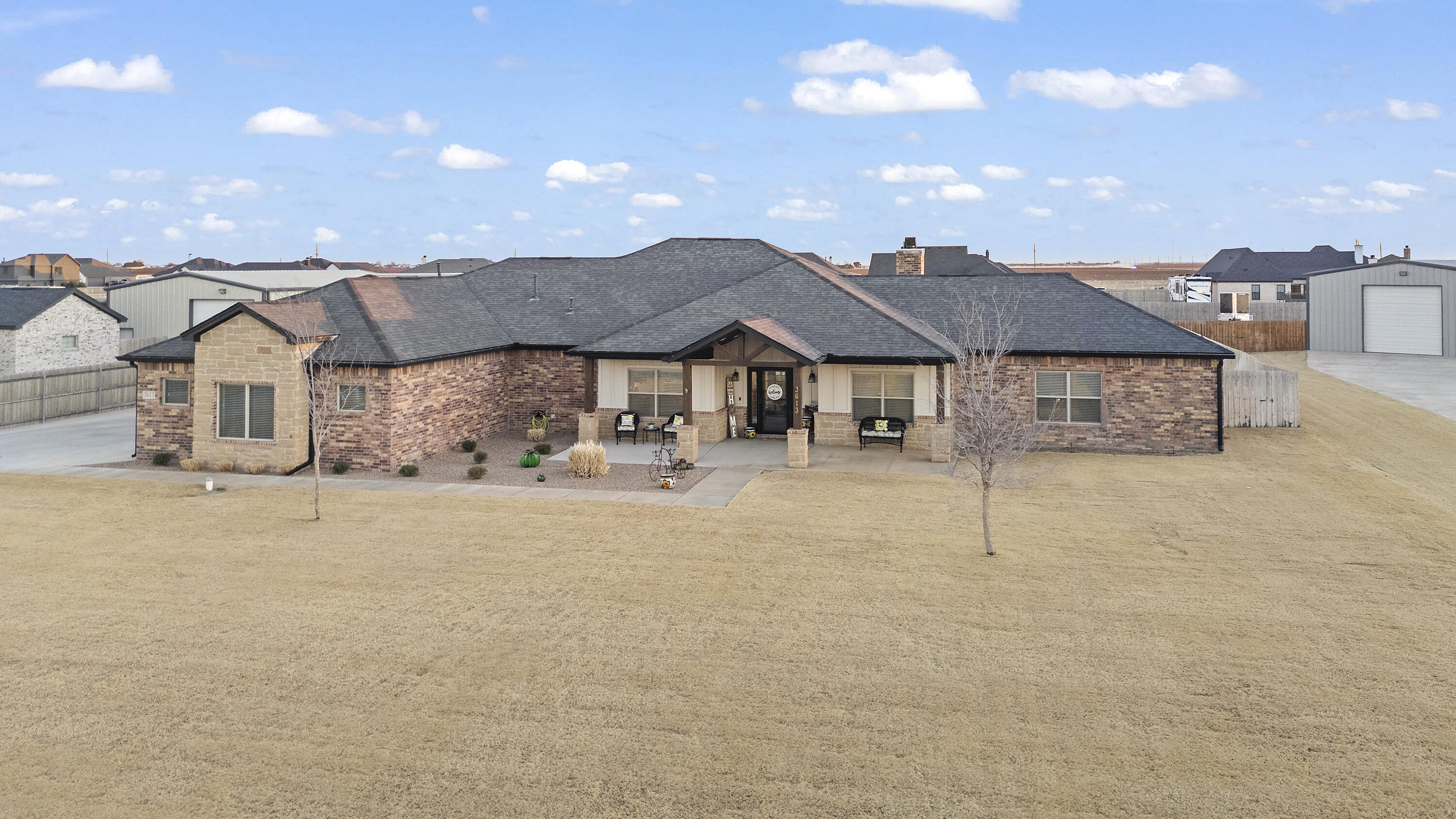 3613 County Road 7660 Lubbock, TX 79423 - Photo 40 of 41 a house with a outdoor space