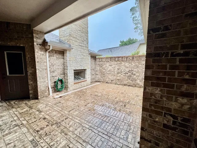 a view of empty room