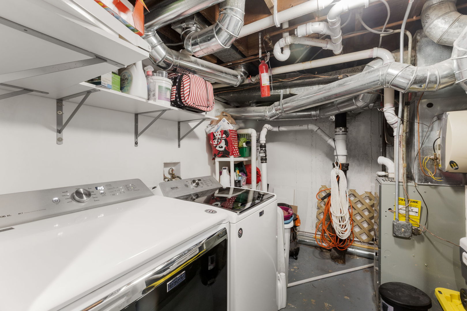1013 Longaker Road Northbrook, IL 60062 - Photo 22 of 30 a utility room with dryer washer and other items