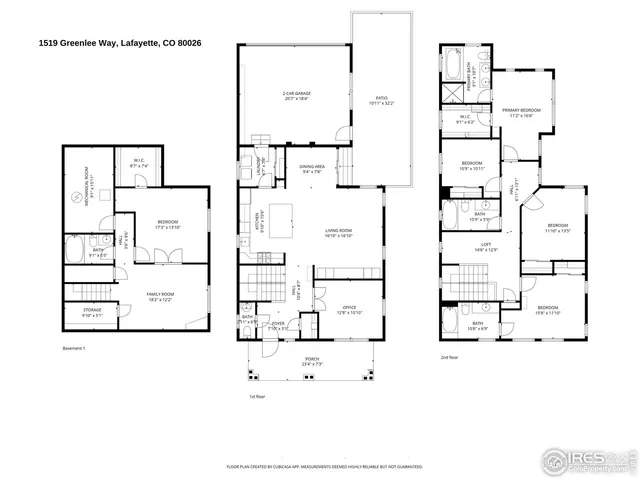 $869,000 | 1519 Greenlee Way, Lafayette, CO 80026