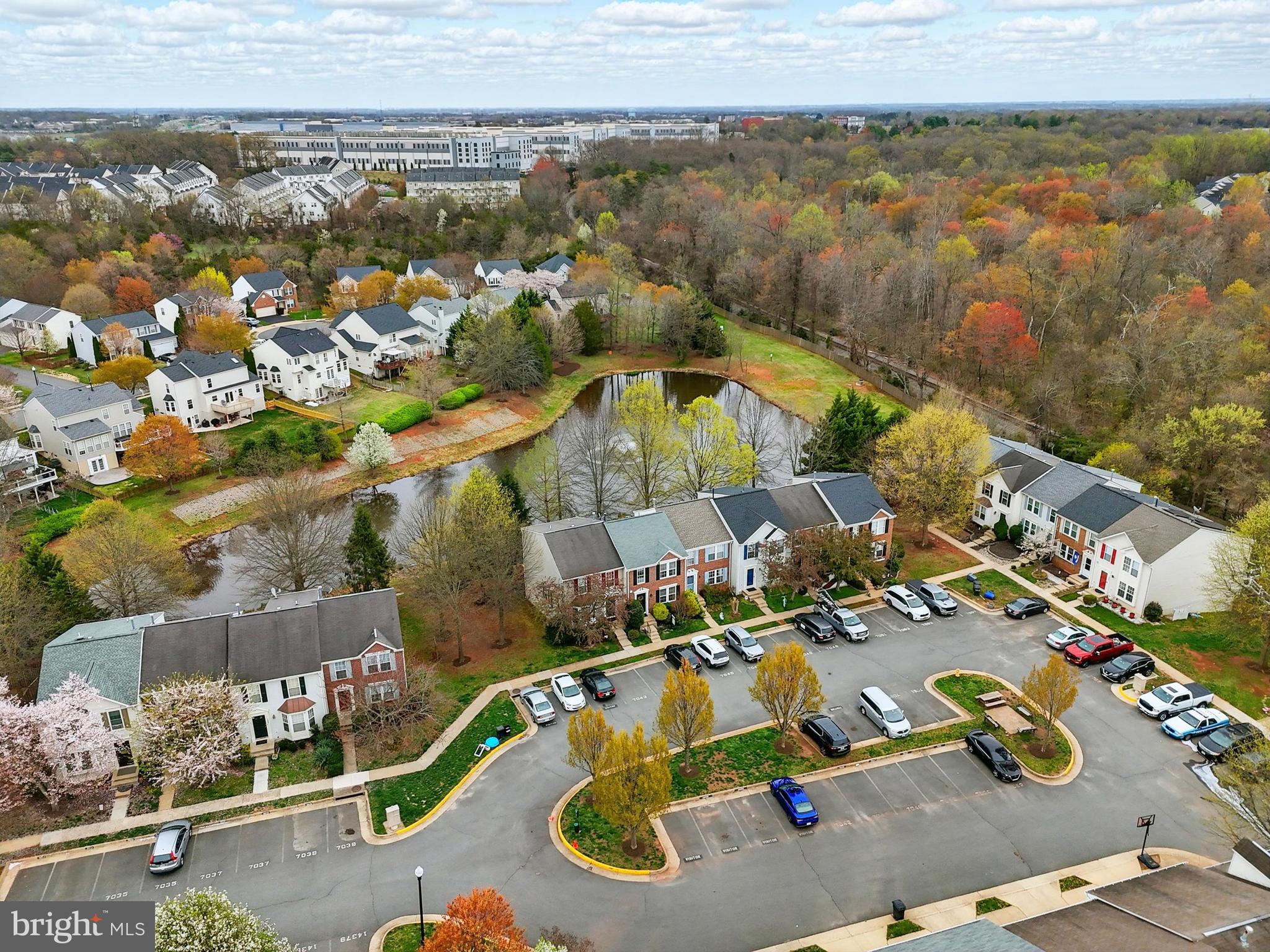 7045 Sauvage Lane Gainesville, VA 20155 - Photo 41 of 43 an aerial view of residential houses with outdoor space