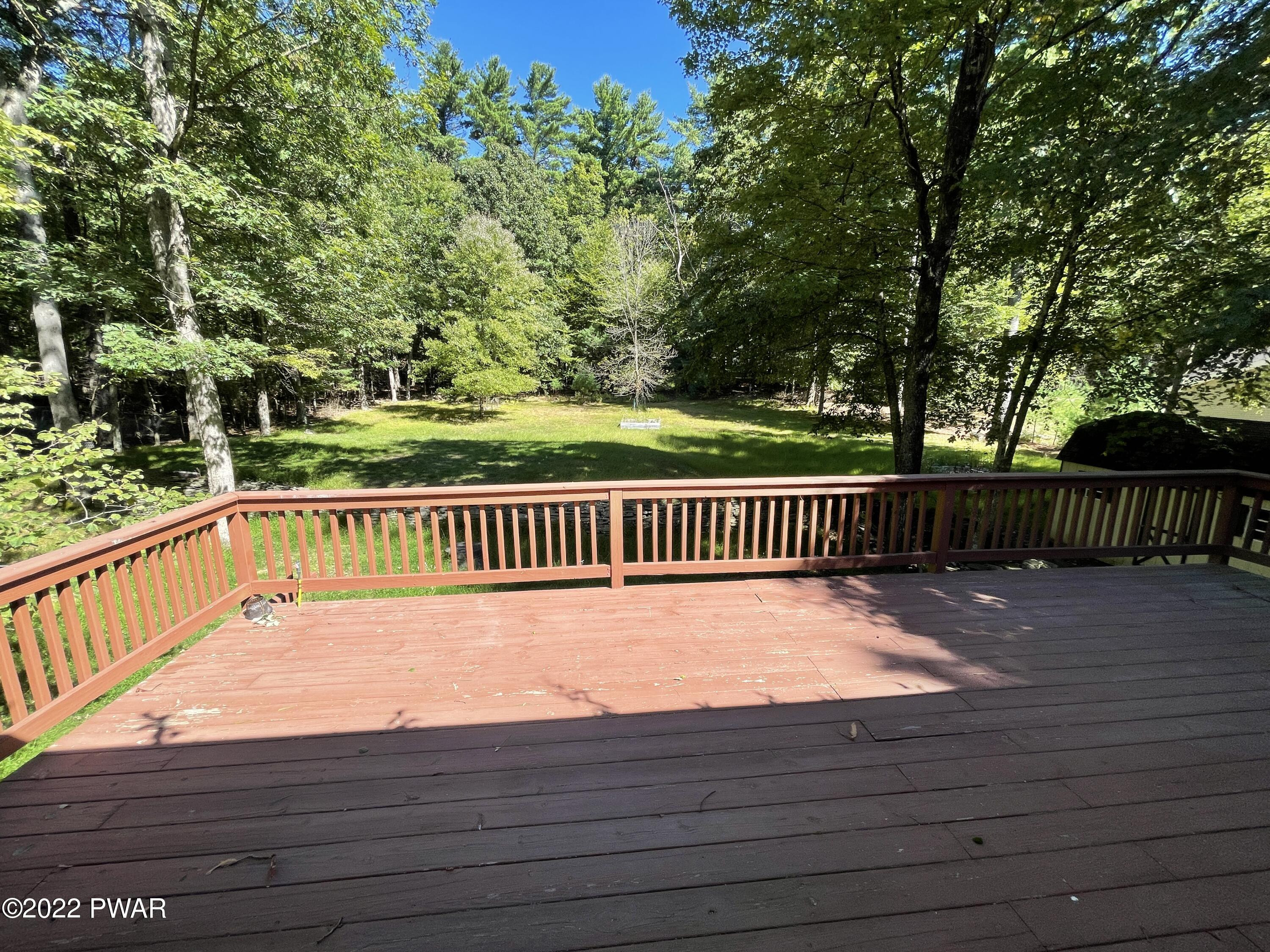 128 Husson Road Milford, PA 18337 - Photo 24 of 28 Deck & Backyard