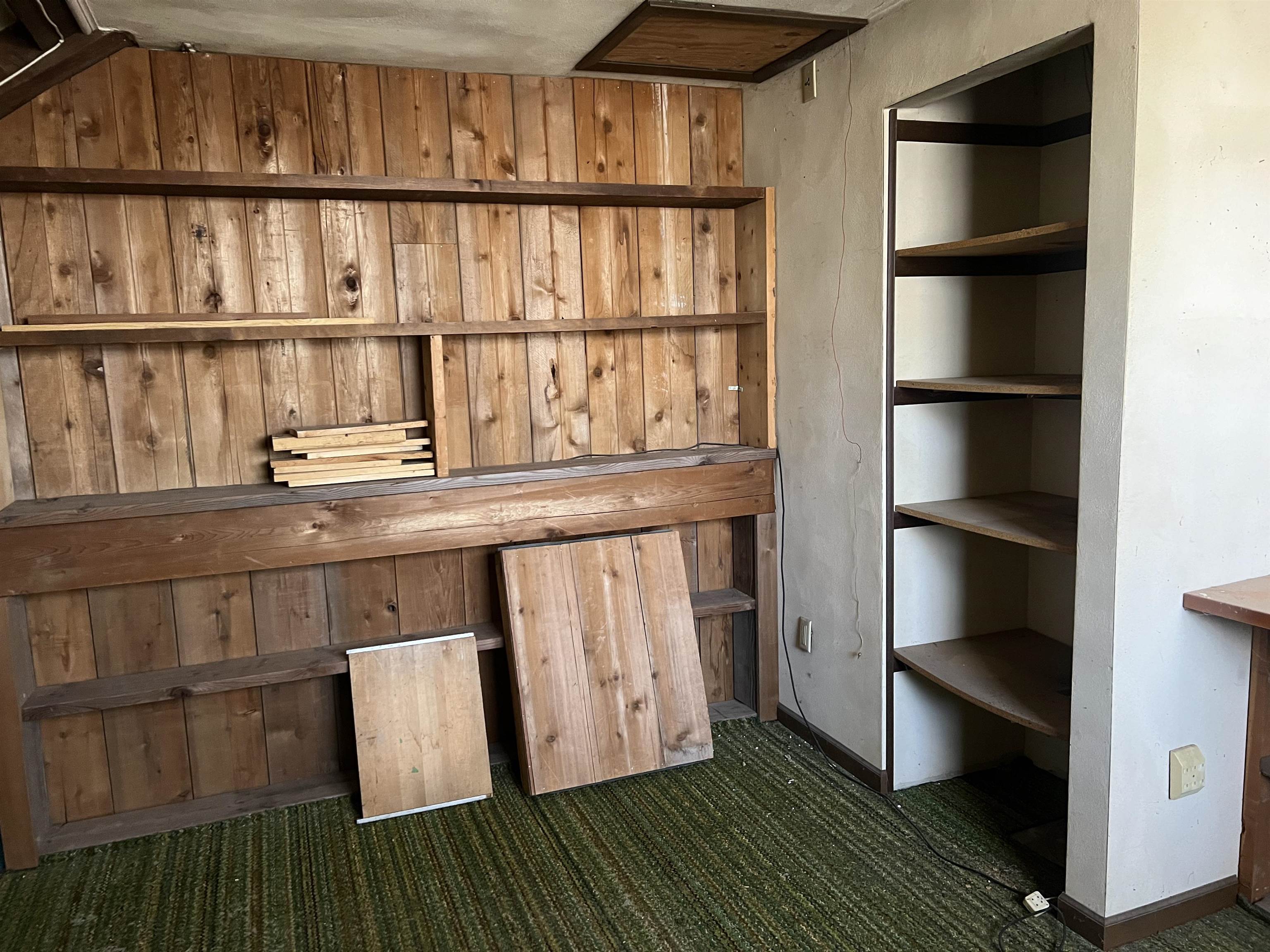 8282 North Afolkey Road Dakota, IL 61018 - Photo 22 of 42 a view of a kitchen with furniture and a window